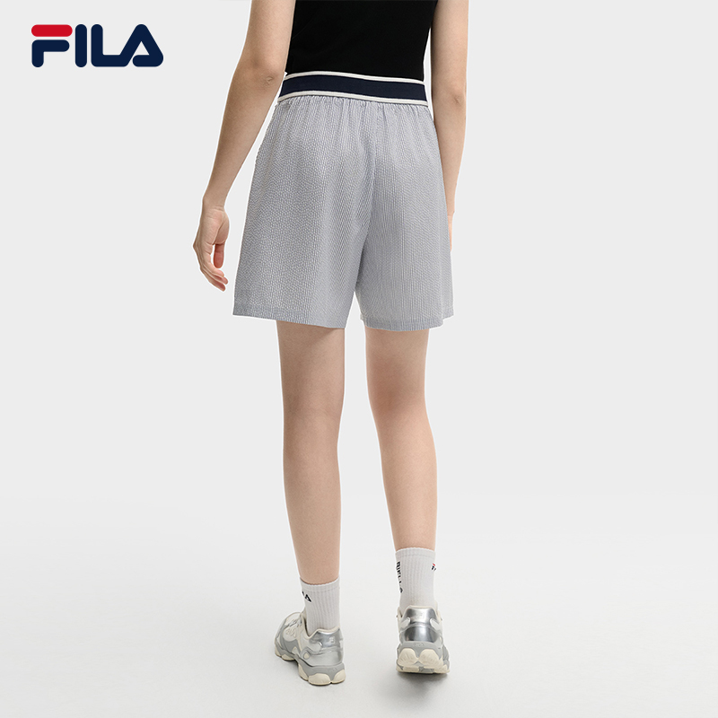 FILA CORE LIFESTYLE ORIGINALE DREAMS ON THE COURT Women Woven Shorts (White)