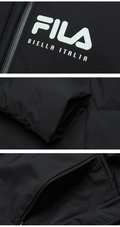 FILA CORE LIFESTYLE FILA ORIGINALE WINTER TENNIS CLUB Men Down Jacket (Black)