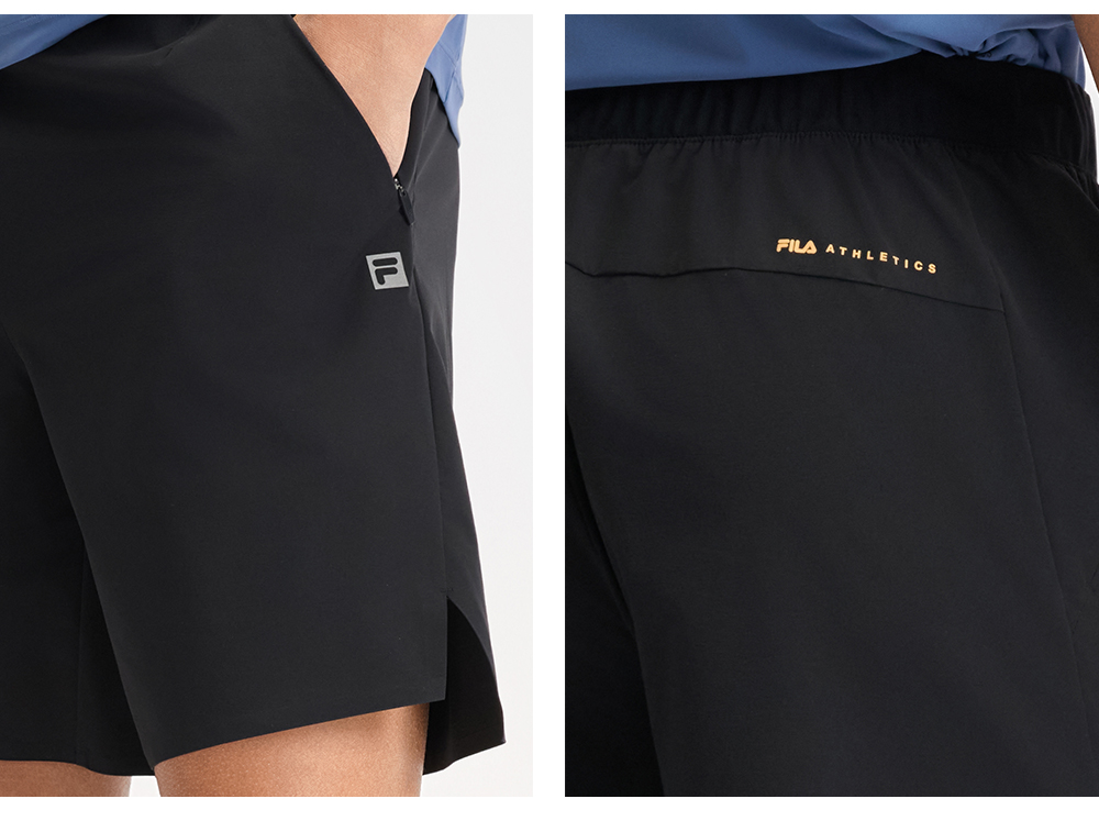 FILA CORE ATHLETICS FITNESS MEN ARTE ELEGANTE Men Woven Pants (Black)