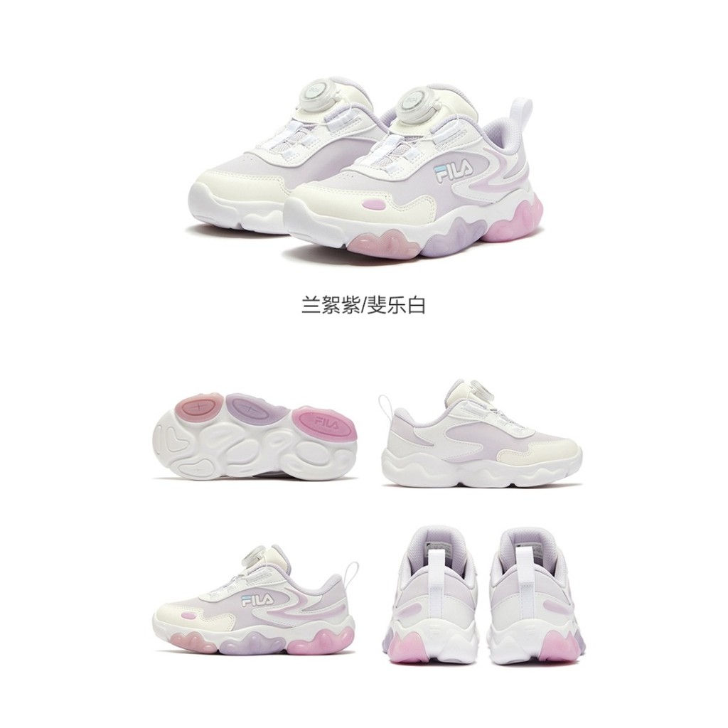 FILA KIDS Girl's STARRY PAW Light-Up Shoes in Pink/Purple