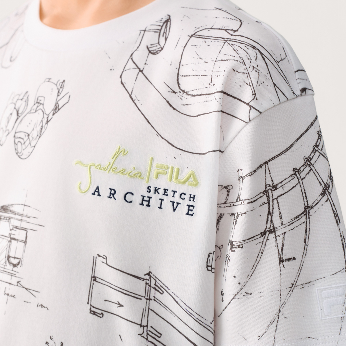 FILA KIDS WHITE LINE WHITE LINE Boys Short Sleeves T-Shirt