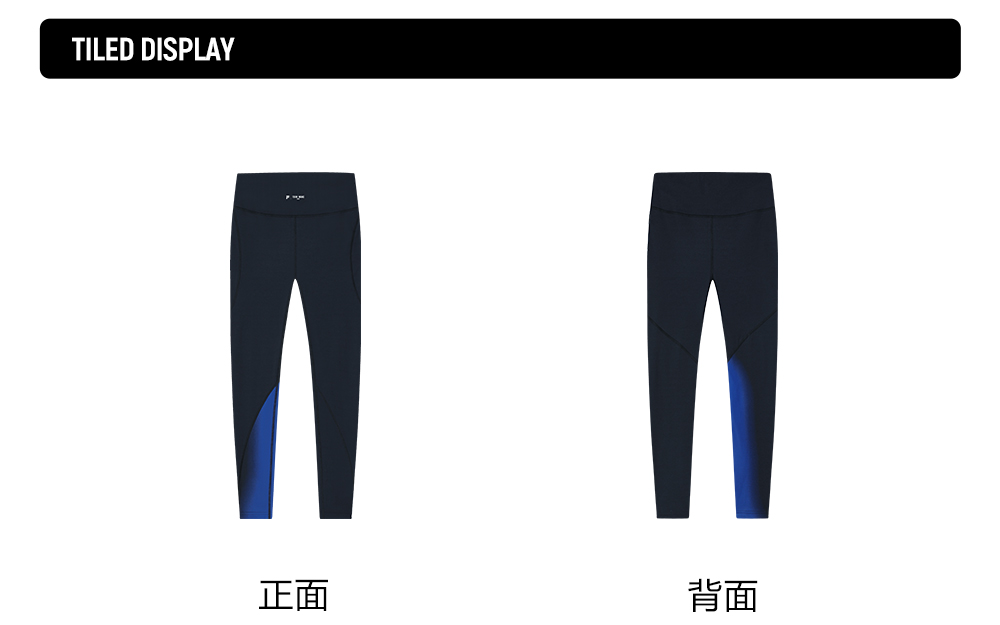 FILA FUSION x TEAM WANG DESIGN Women's Knit Leggings in Black