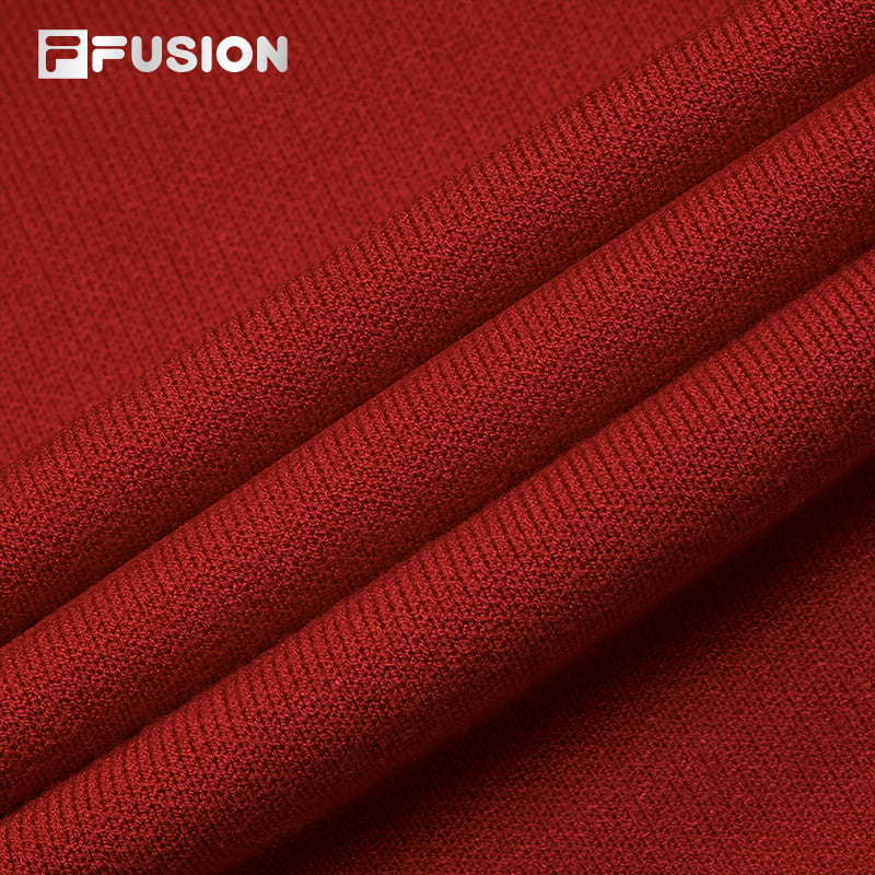 [ NANA CNY Collection ] FILA FUSION CULTURE Women's Knit Sweater in Red Chinese New Year