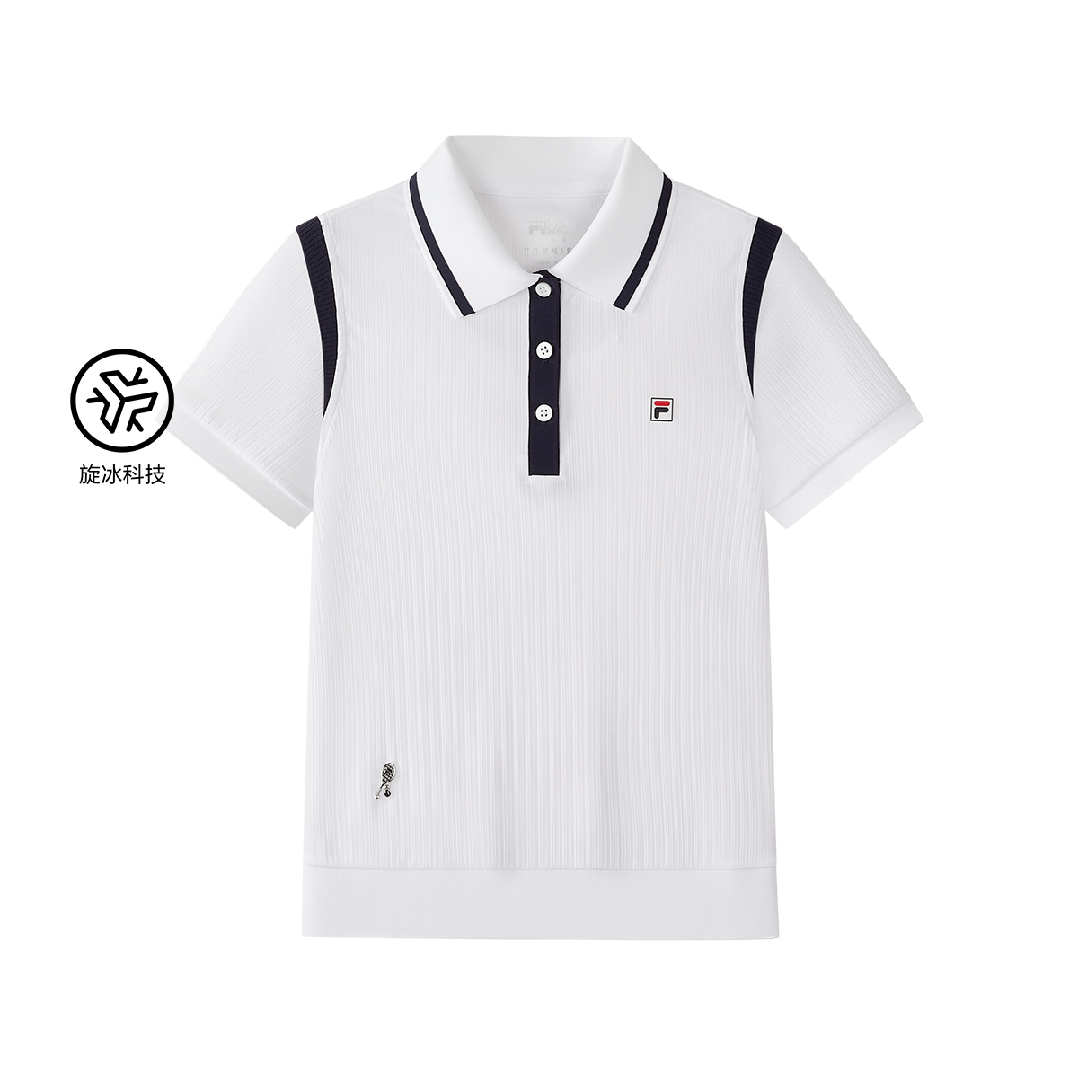 FILA KIDS PERFORMANCE TENNIS Girls Polo T-shirt