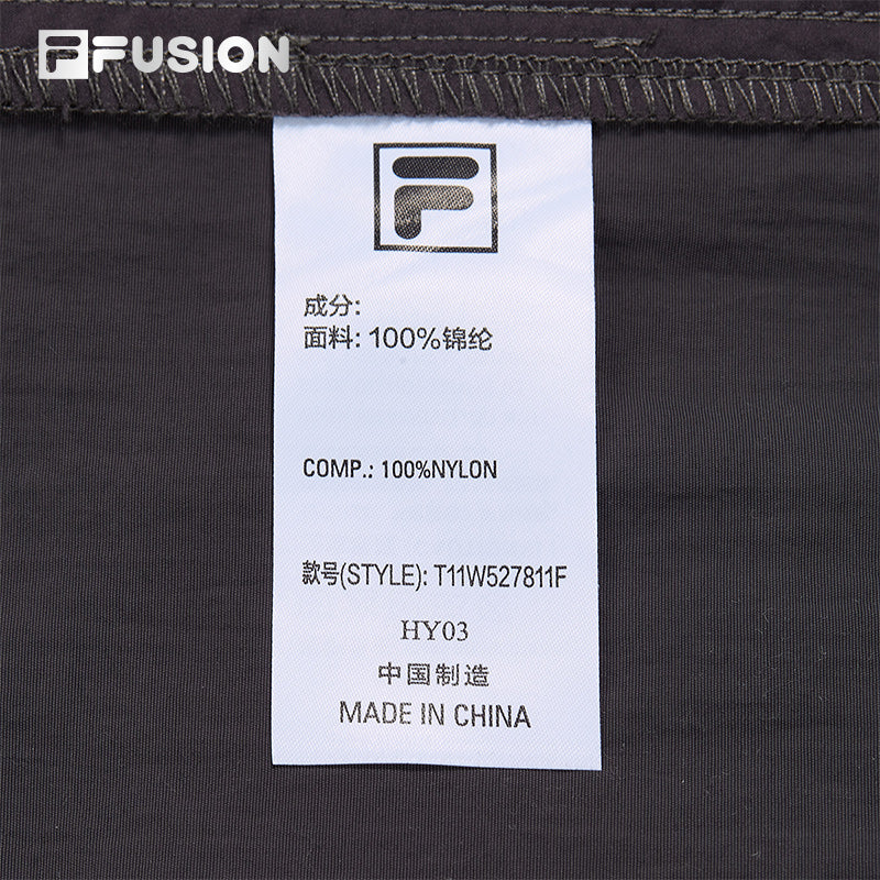 FILA FUSION INLINE CATEGORY CLUB Women Woven Pants (Ash / Purple / White)