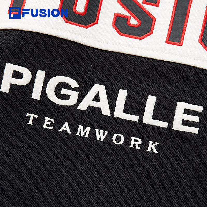 FILA FUSION CROSS OVER FILA FUSION X PIGALLE BREAK DUNK Women Long Sleeve Top (Black)