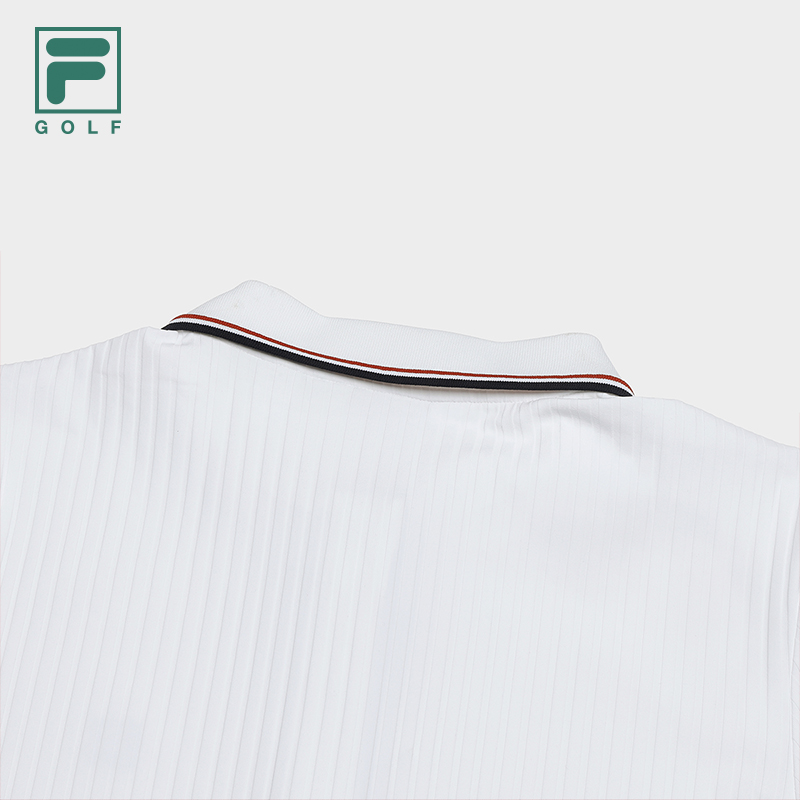 FILA CORE ATHLETICS GOLF Women's Long Sleeve Polo in White