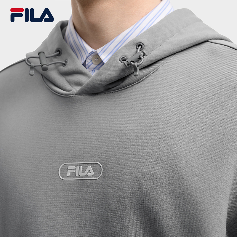 FILA CORE LIFESTYLE FILA ORIGINALE Men Hoodie Ash