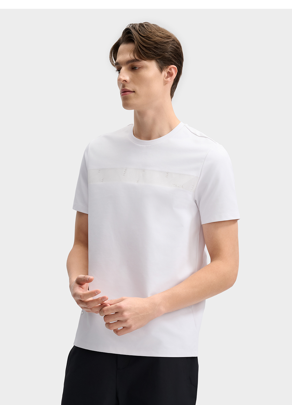 FILA CORE LIFESTYLE BLUE ART BRERA Men Short Sleeves T-Shirt (Black / Grey / White)
