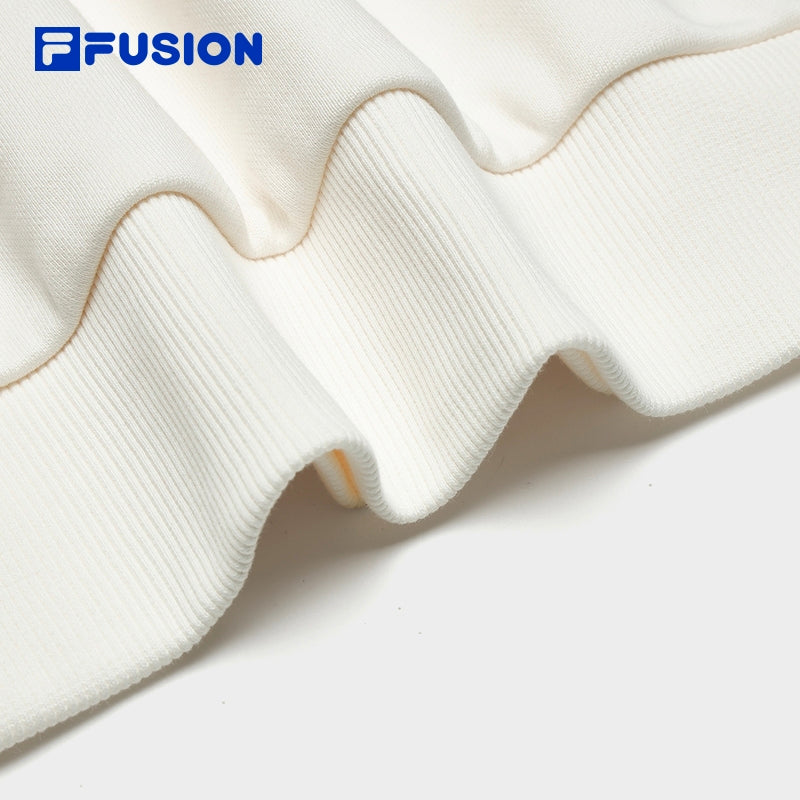 FILA FUSION  INLINE CULTURE Men's Pullover Sweater in White