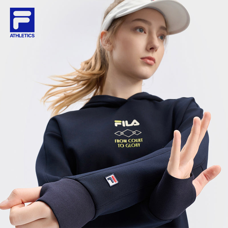 FILA CORE ATHLETICS TENNIS APRÈS-COURT Women Hoodie (Navy)