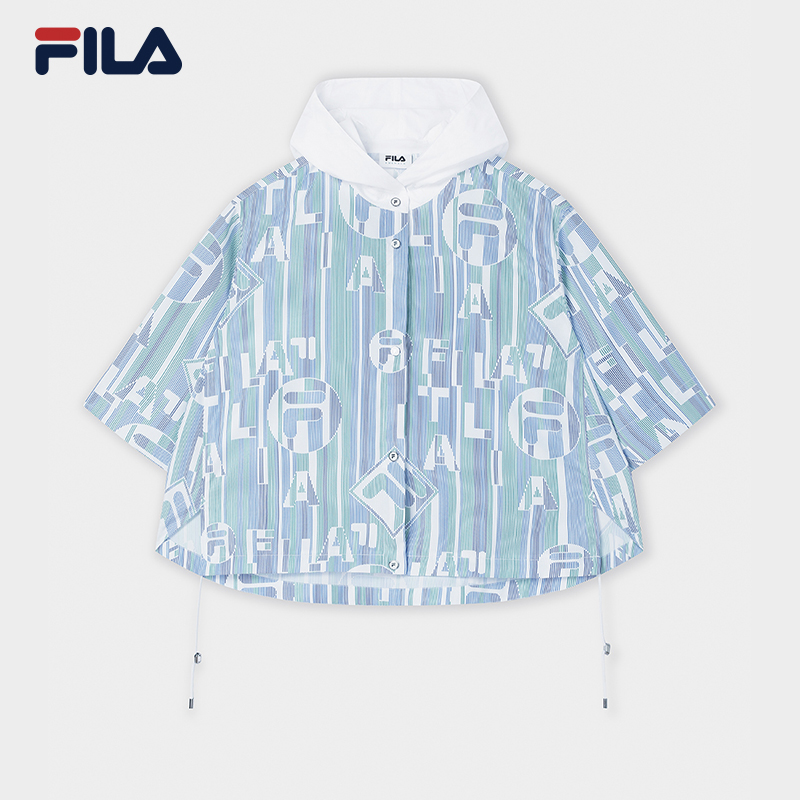 ★FILA★ Women's PERTEX hood windbreaker_FS2JKH2155F_CRM Buy Fila Pertex Hooded Windbreaker FS2JKG2171FBLK at