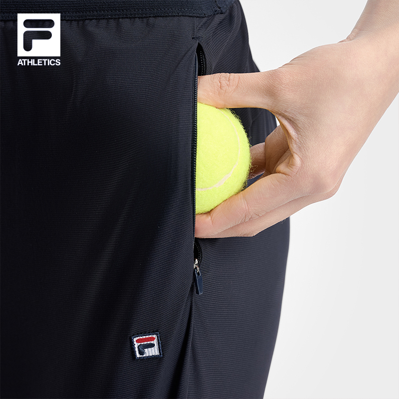 FILA CORE ATHLETICS TENNIS BOUNCY COURT Women Knit Pants (Navy)