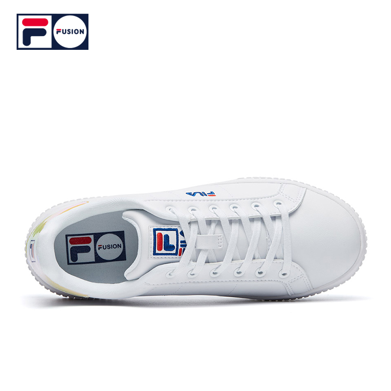 FILA FUSION FASHION COURT DELUXE Women Skate Shoes (White)