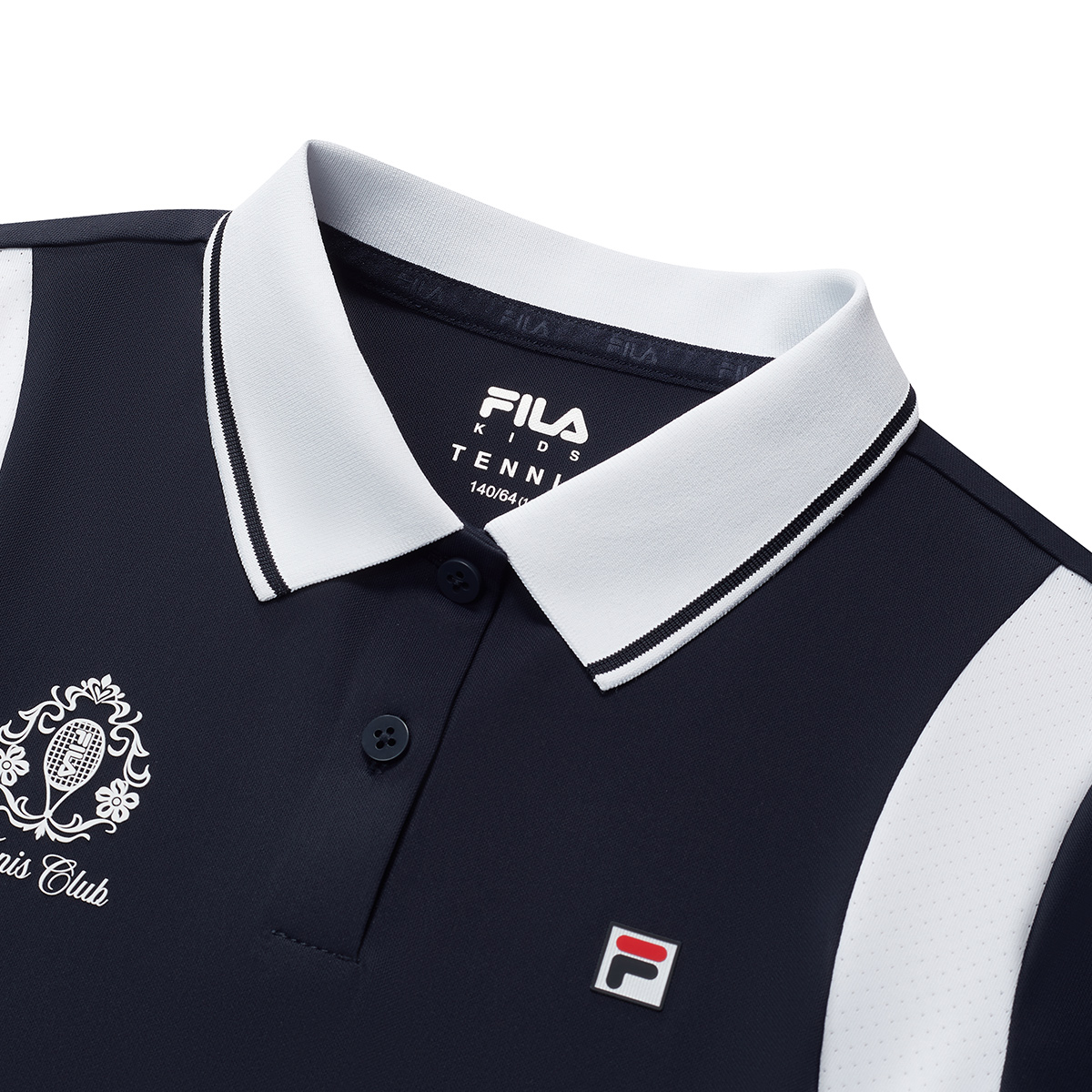 FILA KIDS PERFORMANCE TENNIS Girls Polo T-shirt