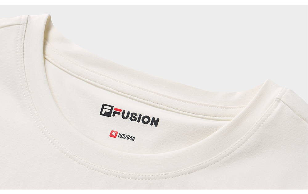 FILA FUSION INLINE CATEGORY CLUB SHORT SLEEVE TSHIRT Women Short Sleeves T-Shirt (White)