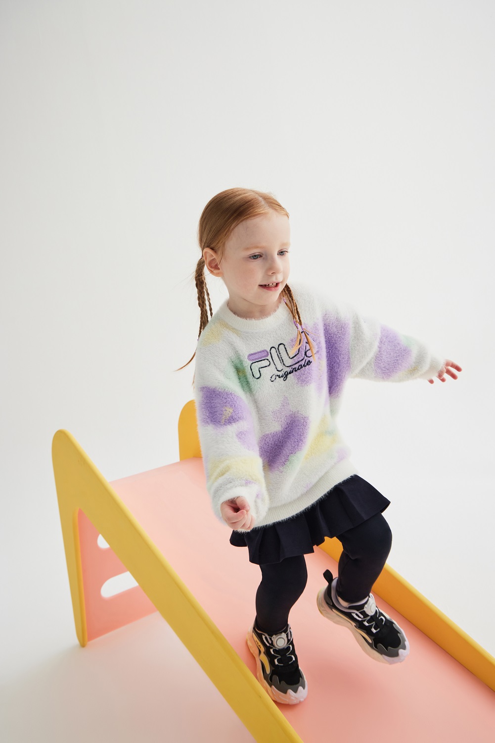 FILA KIDS ORIGINALE Girl's Sweater in Full Print