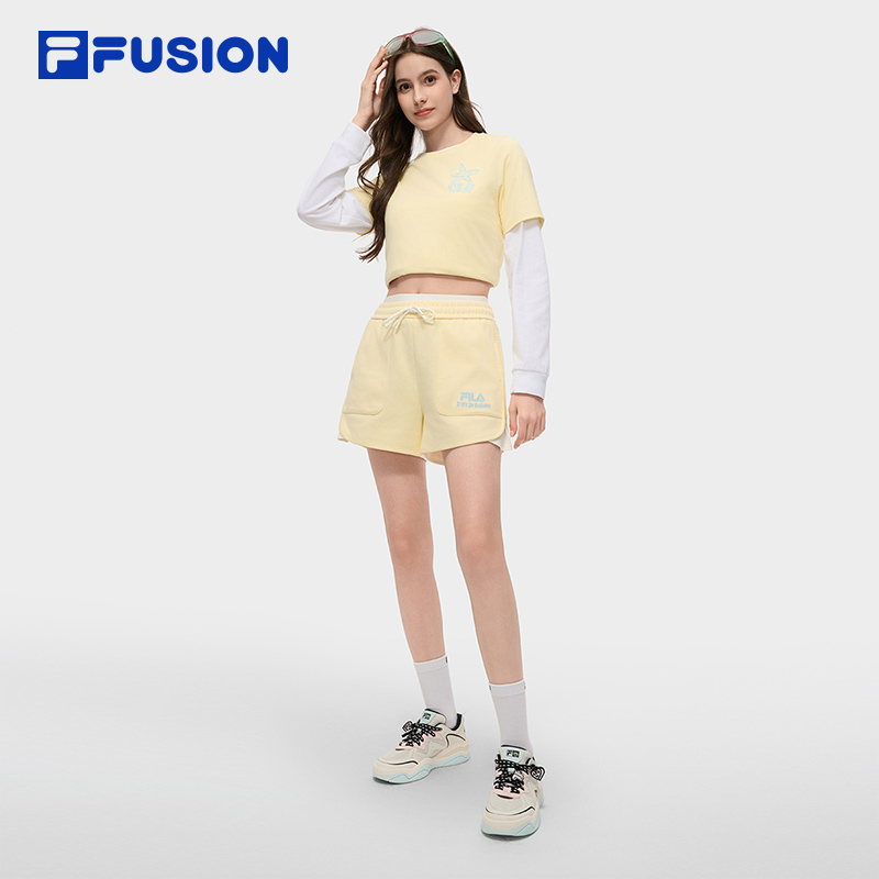 FILA FUSION FUSION X MR DOODLE Women Knitted Shorts
