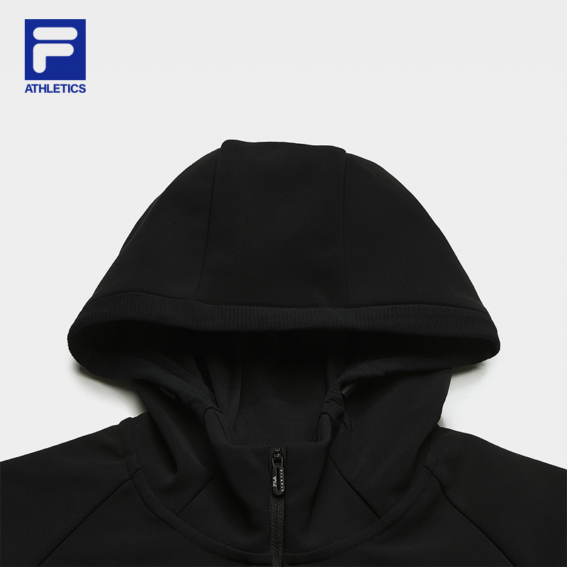 FILA CORE ATHLETICS FITNESS FILA-FIT SOFT POWER Women Knit Jacket (Black)