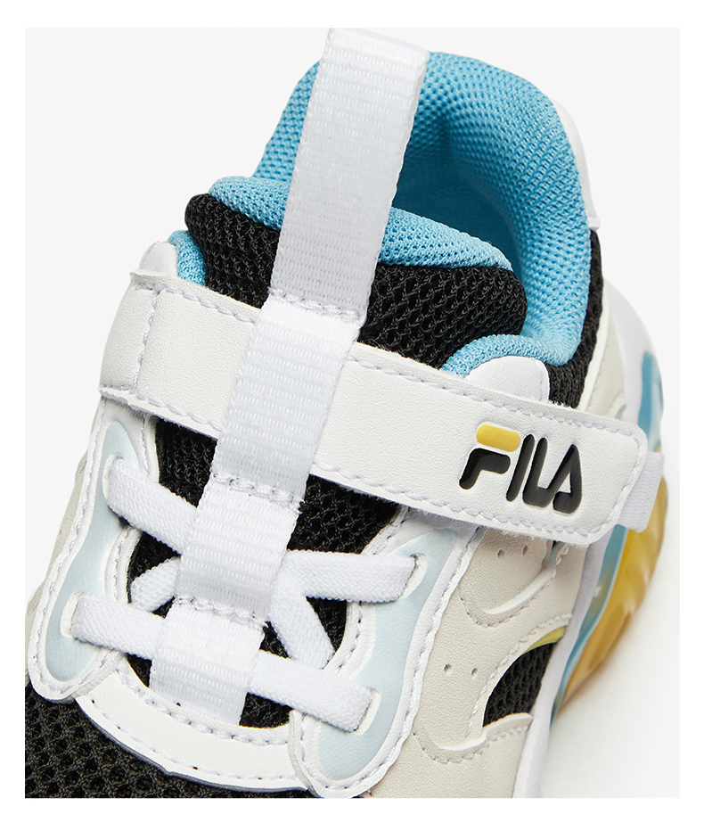 (EU 22 - 27) FILA KIDS HERITAGE OMELETTE Boys/Girl's Light-Up Shoes with Velcro