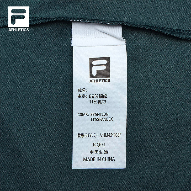 FILA CORE BLACK ATHLETICS FITNESS Men Short Sleeve T-shirt in Green