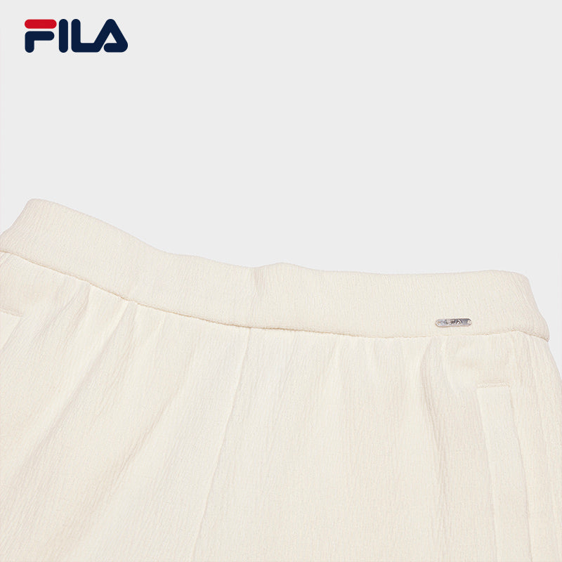 FILA CORE LIFESTYLE WHITE MILAN DESIGN WEEK Women Knit Pants (Ash)