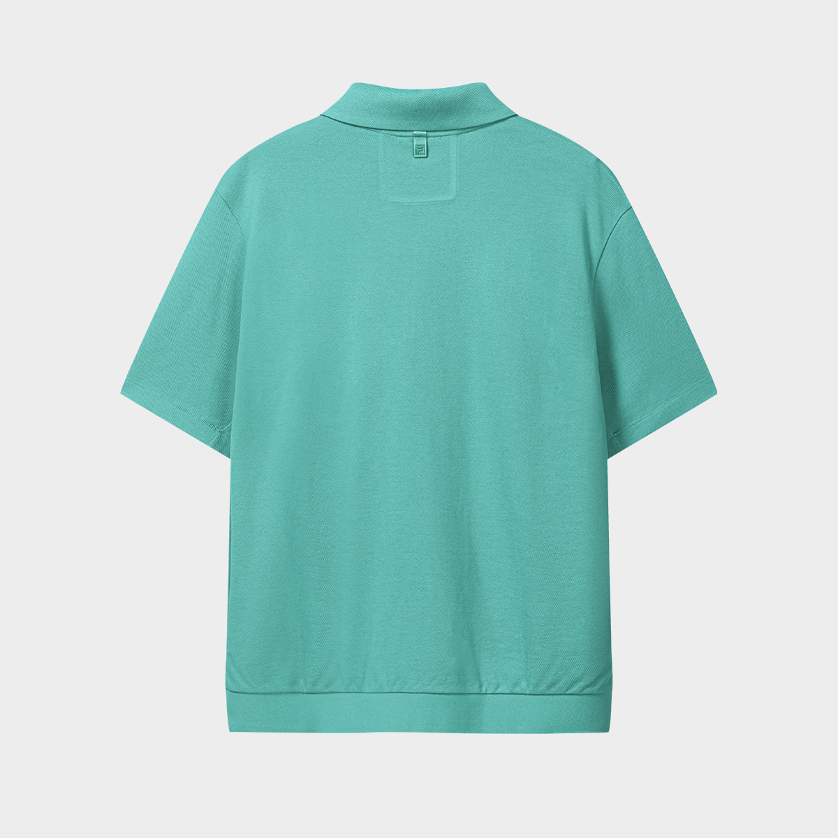 FILA Men Knitted Short Sleeve Polo Shirt