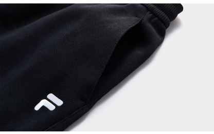 FILA FUSION INLINE CATEGORY CLUB LONG PANTS Women Knit Pants (Black / White)
