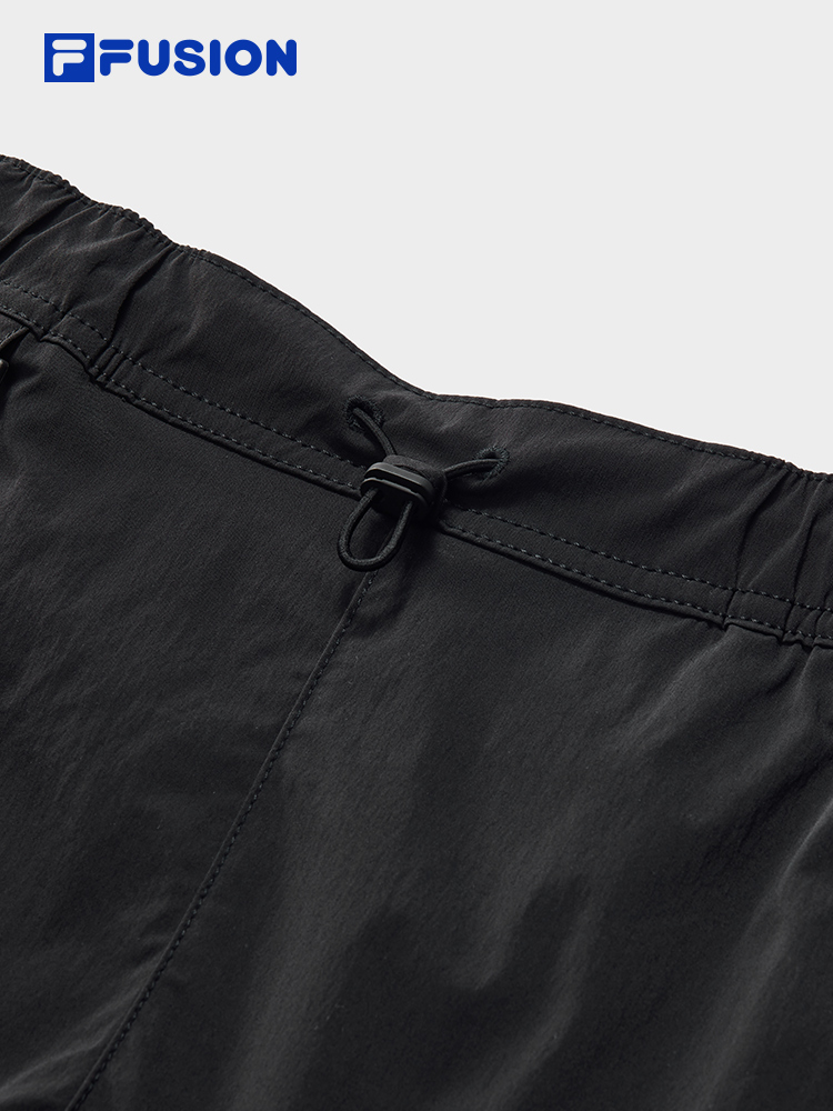 FILA FUSION  WORKWEAR METRO PORTAL Women Woven Shorts (Black)