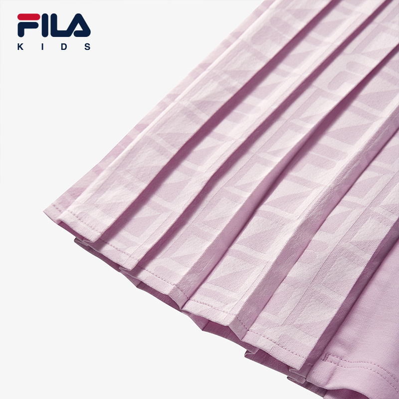 FILA KIDS WHITE LINE x RMN Girls Dress in Purple (Versailles Collections)