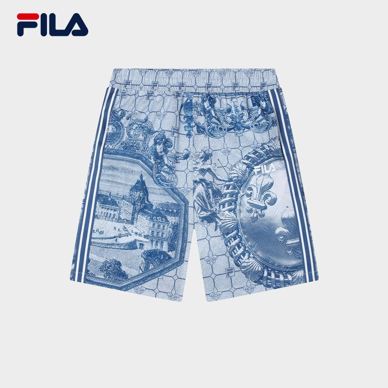 FILA CORE WHITE LINE HERITAGE Men Woven Pants in Full Print