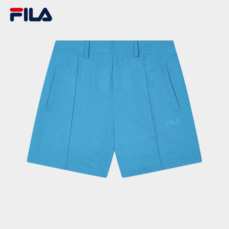 FILA CORE LIFESTYLE HERITAGE Women Woven Shorts (Blue) – FILA SG