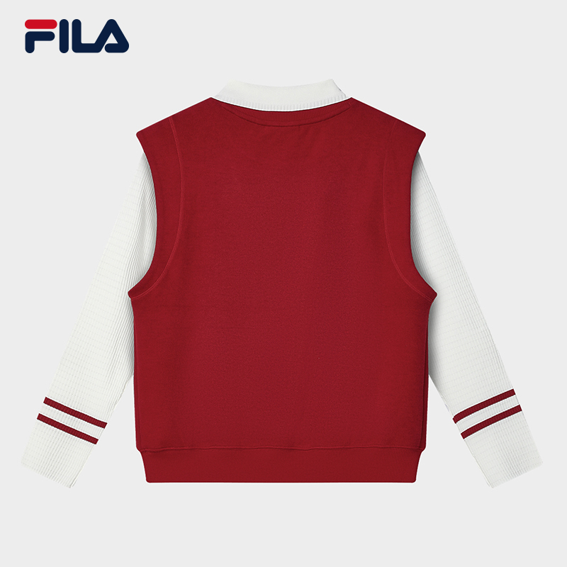 FILA CORE WHITE LINE ORIGINALE Women's Pullover Sweater in Pink