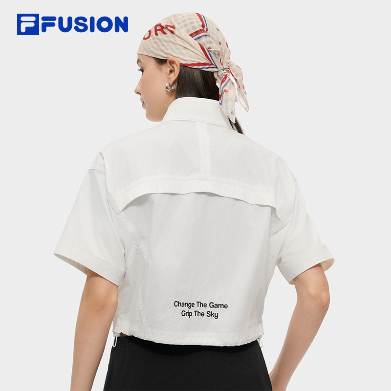 FILA FUSION WORKWEAR METRO PORTAL Women Short Sleeves Shirt