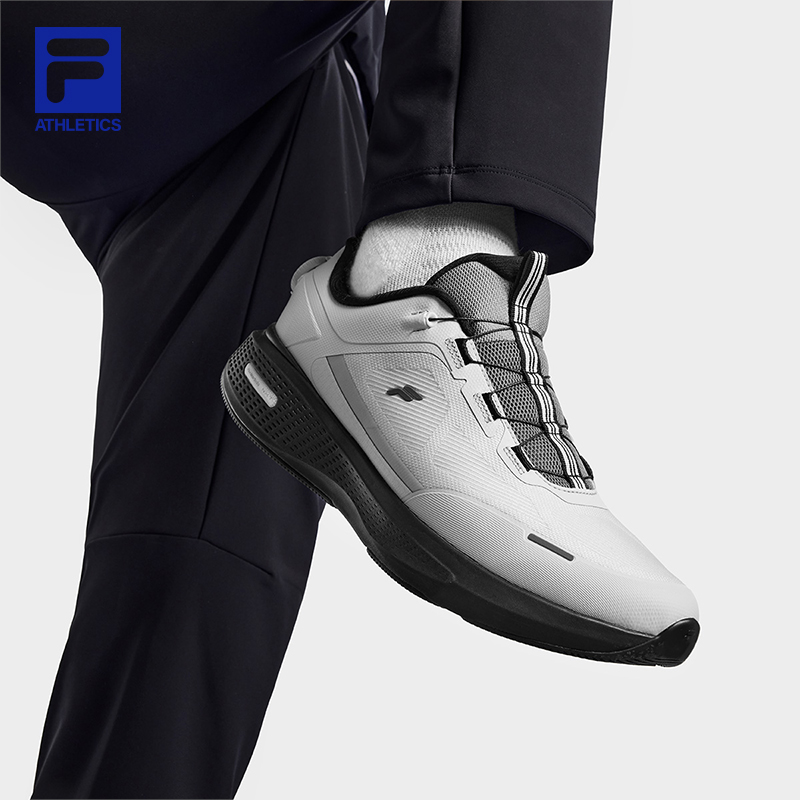 FILA CORE ATHLETICS SPORT PERFORMANCE FILA BOA NUVOLE 3+ RUN Men Road Running Shoes(Black/Grey)