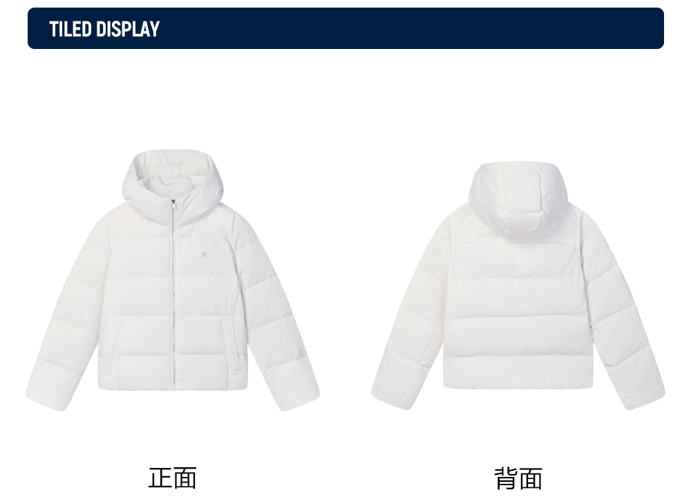 FILA CORE LIFESTYLE WHITE LINE GRENOBLE Women Down Jacket (White)