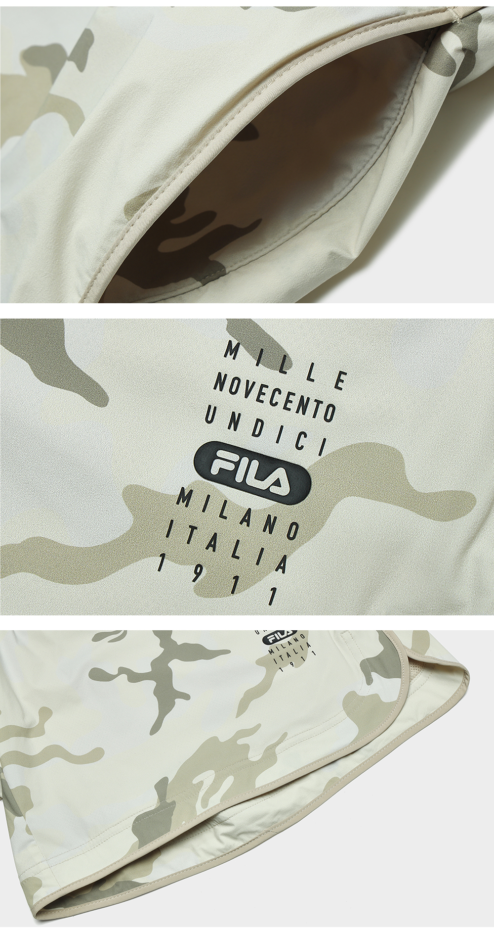 FILA CORE x MILANO Men Woven Shorts in Full Print