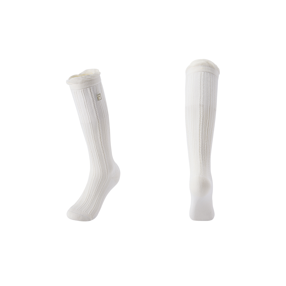 FILA KIDS WHITE LINE Girls Knee High Socks