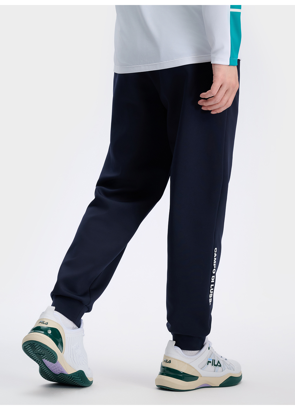 FILA CORE ATHLETICS TENNIS PREPPY NOSTALGIA Men Knit Pants (Navy)