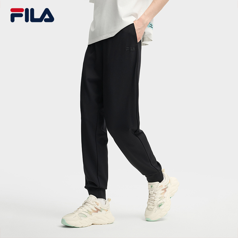 FILA CORE LIFESTYLE HERITAGE FILA X M.C.ESCHER Women Knit Pants (Black)