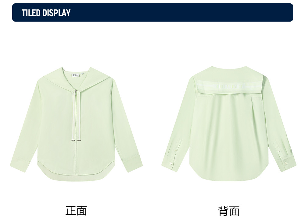 FILA CORE LIFESTYLE EMERALD TWILIGHT GLOW Women Women's Top (Light Green)