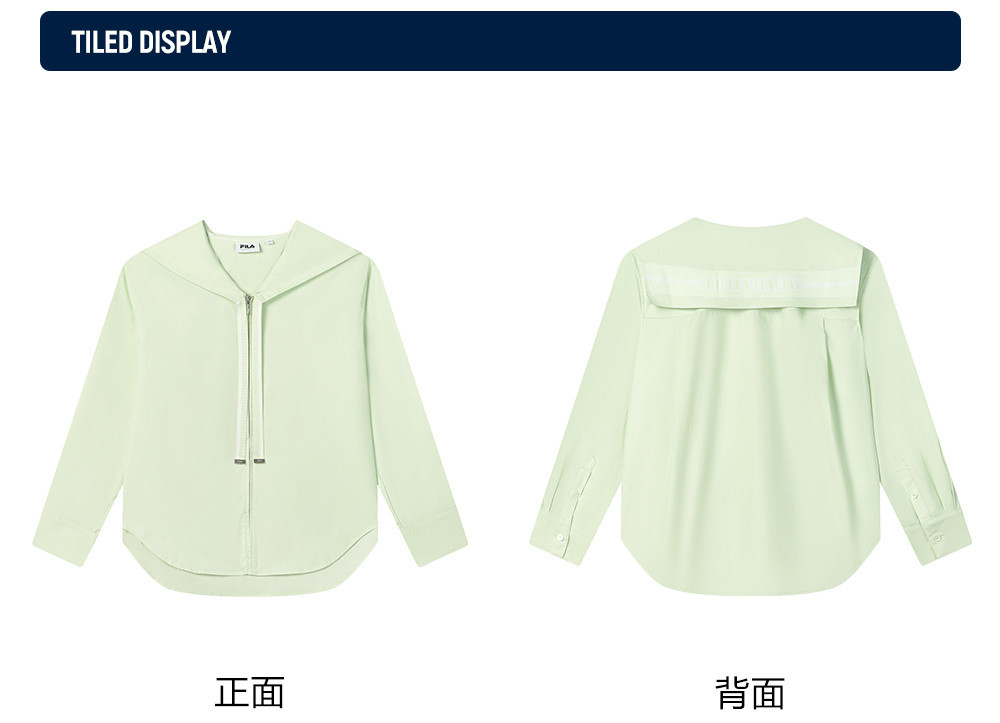 FILA CORE LIFESTYLE EMERALD TWILIGHT GLOW Women Women's Top (Light Green)