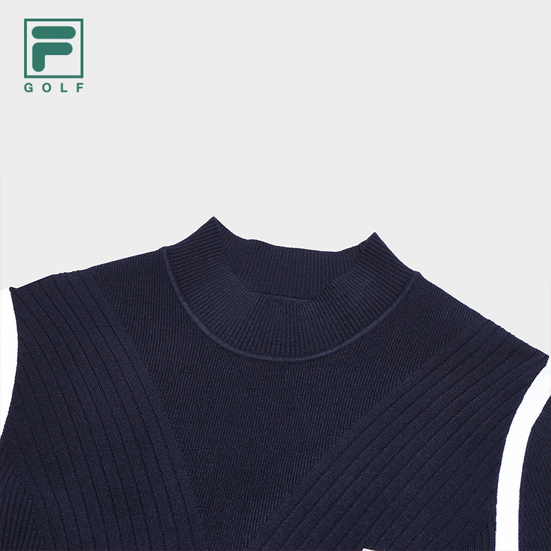 FILA CORE ATHLETICS GOLF Women's Knit Sweater in Navy