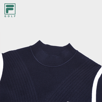 FILA CORE ATHLETICS GOLF Women's Knit Sweater in Navy