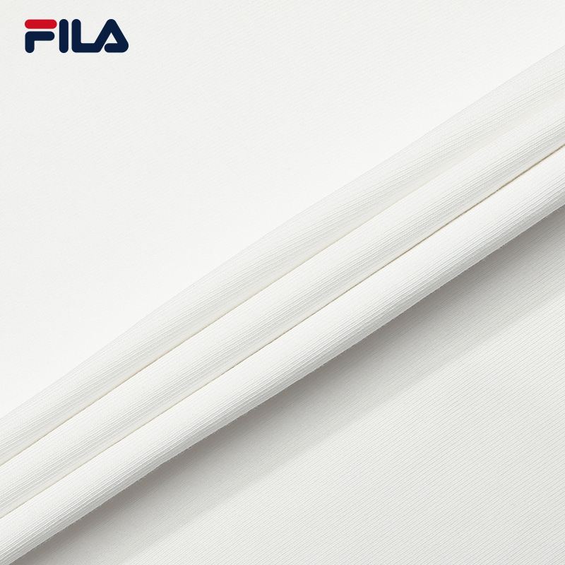 FILA CORE Men CNY Knitted Short Sleeve Top WHITE