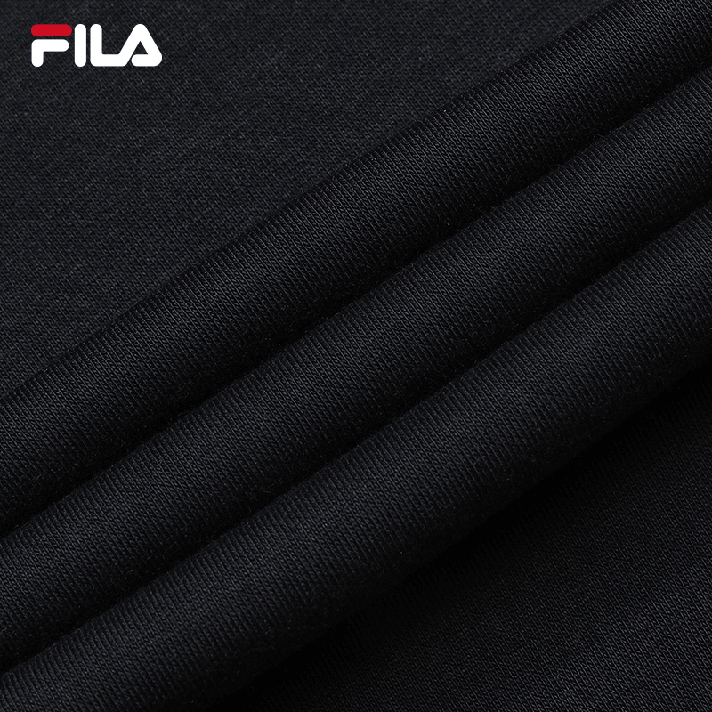 FILA CORE Women WHITE Knitted Pants NAVY