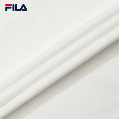 FILA CORE Men ORIGINALE Knitted Short Sleeve Top WHITE