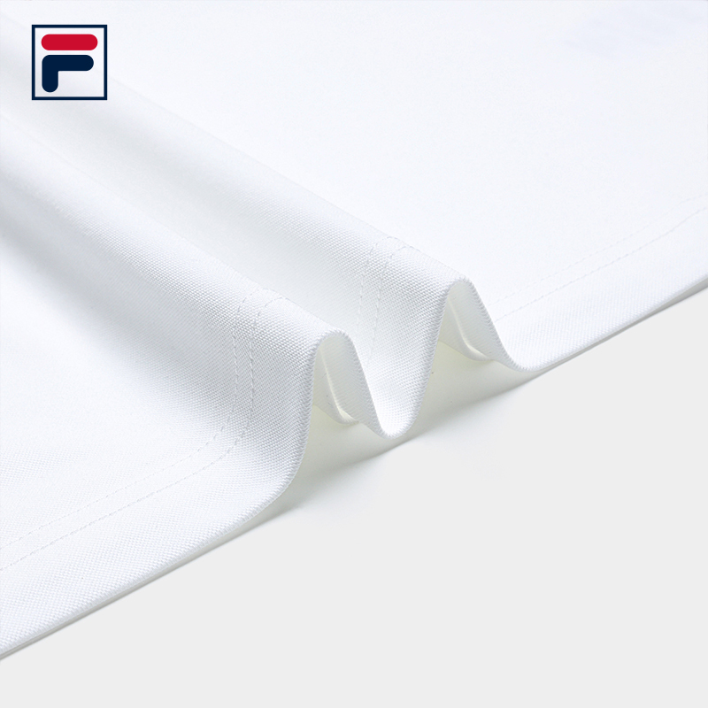 FILA CORE Men's TENNIS Short Sleeve Polo in White