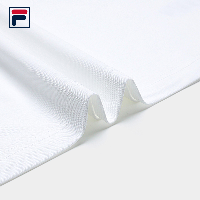 FILA CORE Men's TENNIS Short Sleeve Polo in White