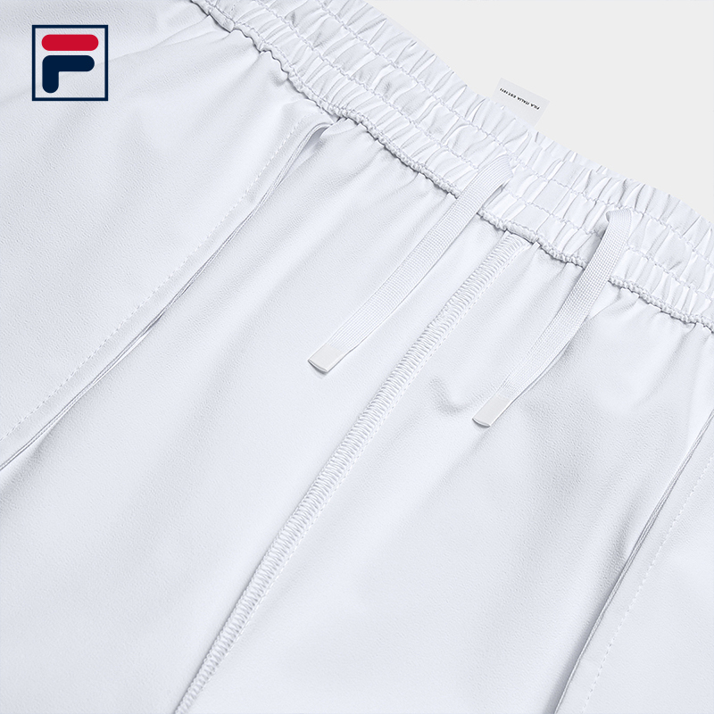 FILA CORE Men's TENNIS Woven MATCH Shorts in White